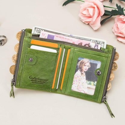 Women's Genuine Leather Wallet - Antonella