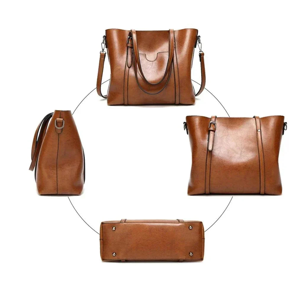 Leather Bag - Glamour