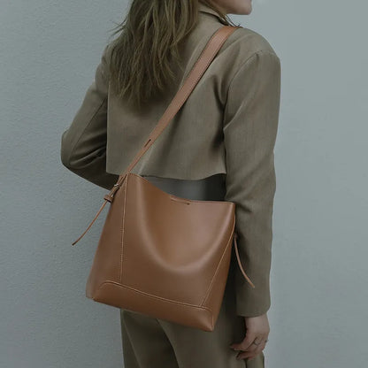 Crossbody Leather Bag - Avery