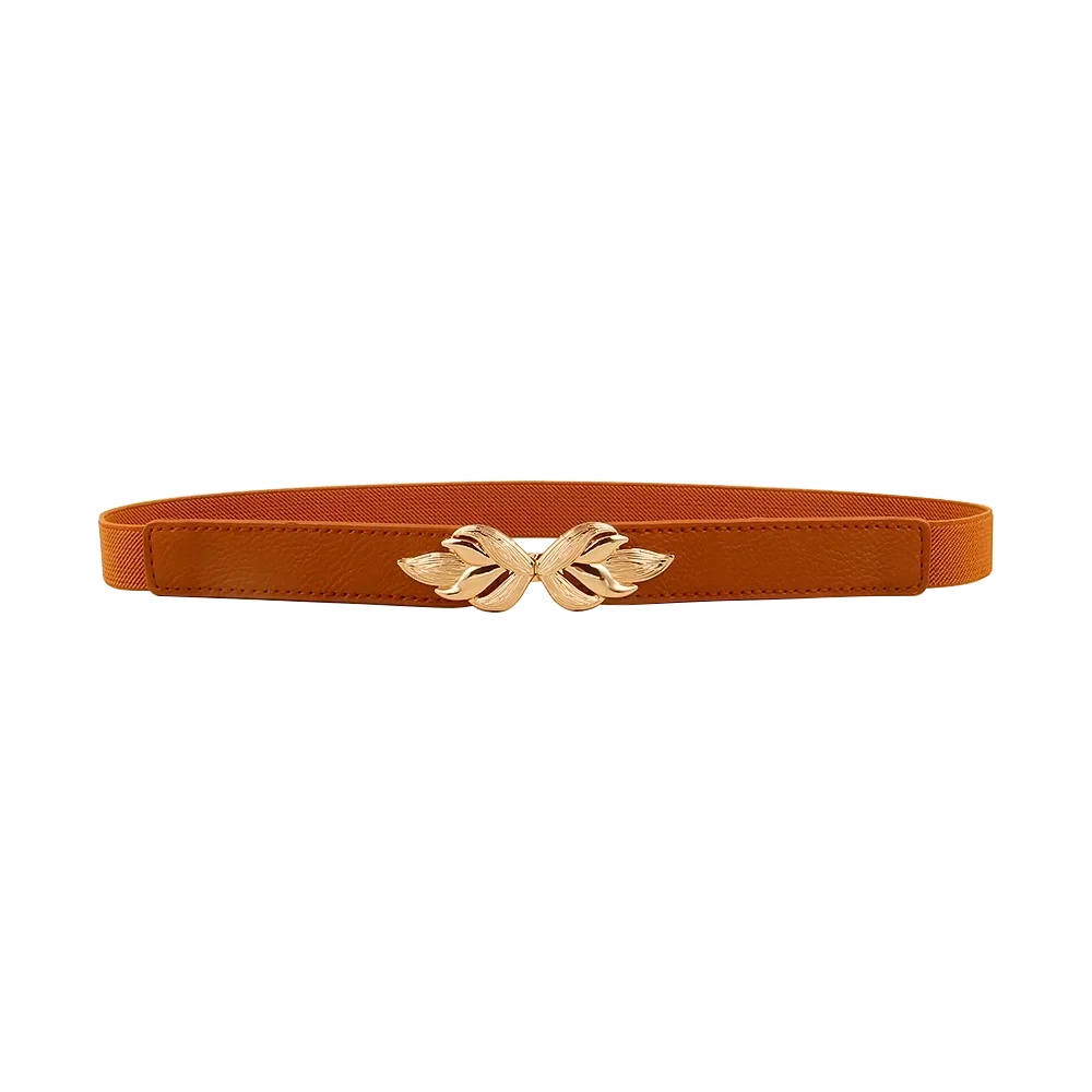 Women's Genuine Leather Belt with Elastic - Amour