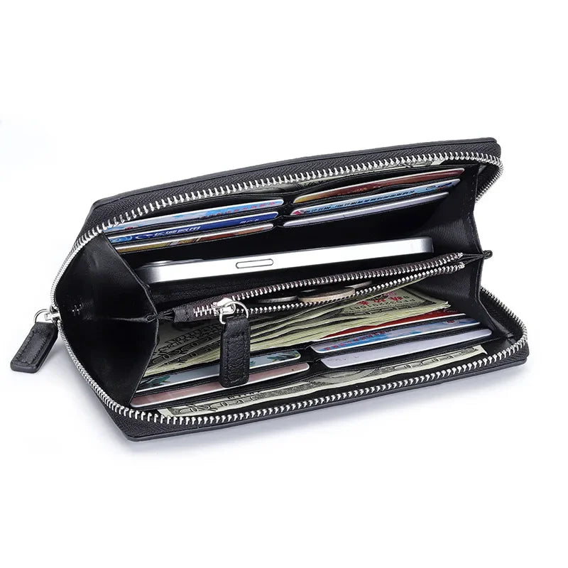 Women's Genuine Leather Wallet - Ornella