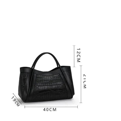 Chloe Croco Medium Leather Bag