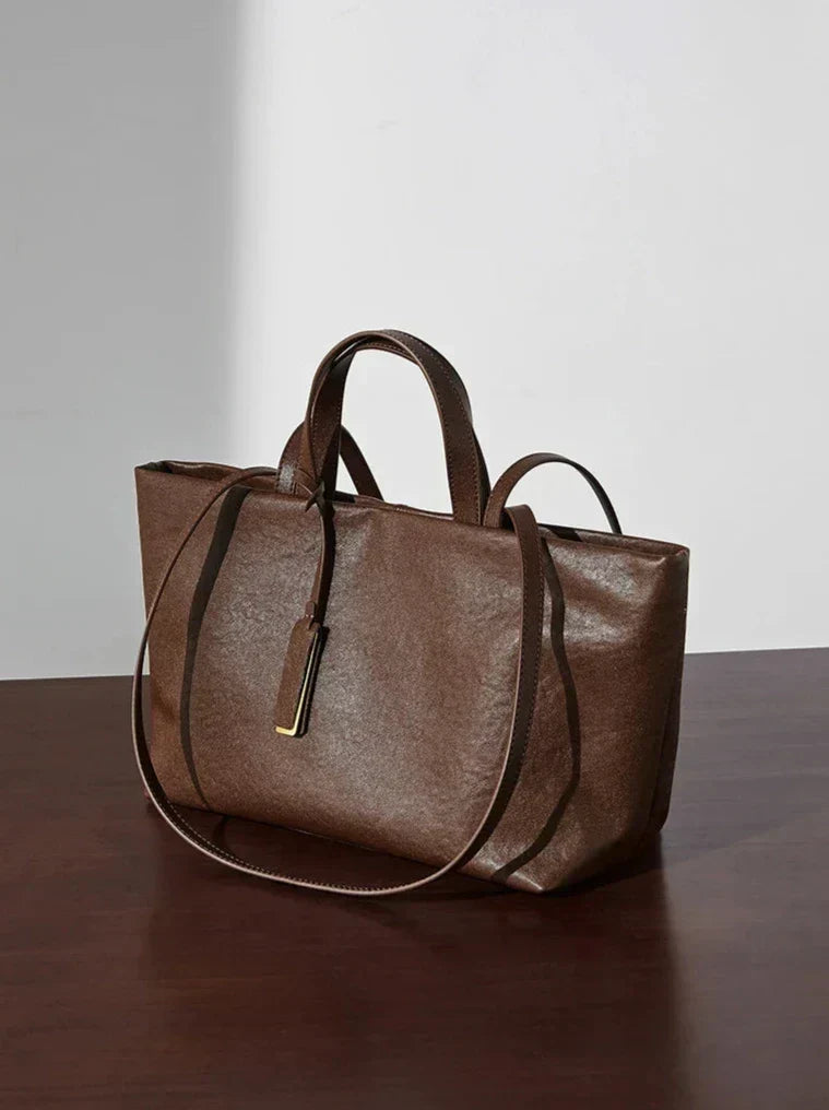 Leather Tote Bag Joana
