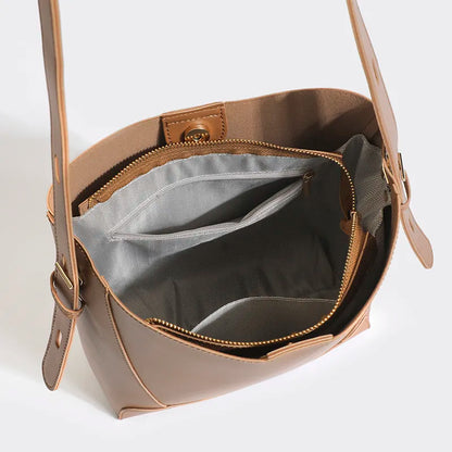Crossbody Leather Bag - Avery