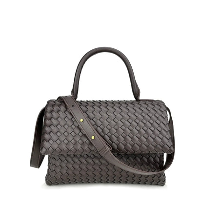 Débora Woven Leather Bag