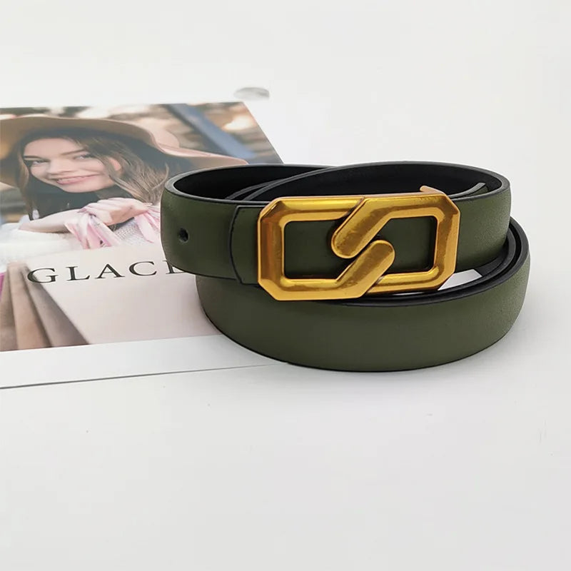 Women's Genuine Leather Belt - Amalfi