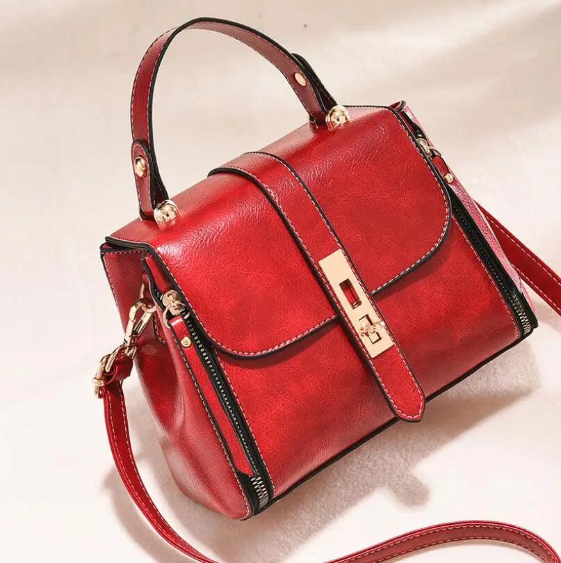 Leather Bag - Nina