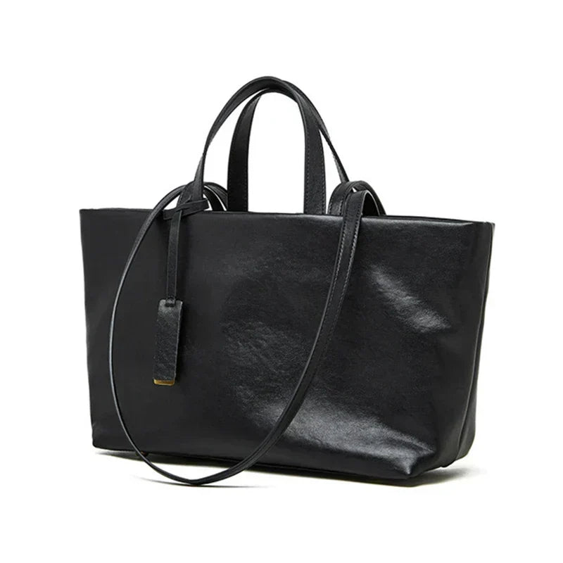 Leather Tote Bag Joana