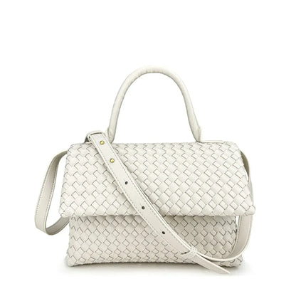 Débora Woven Leather Bag