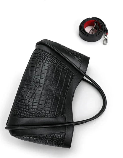 Chloe Croco Medium Leather Bag