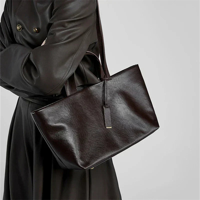 Leather Tote Bag Joana
