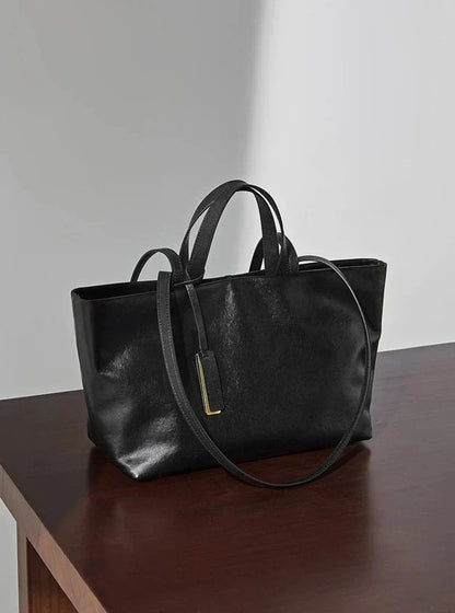Leather Tote Bag Joana