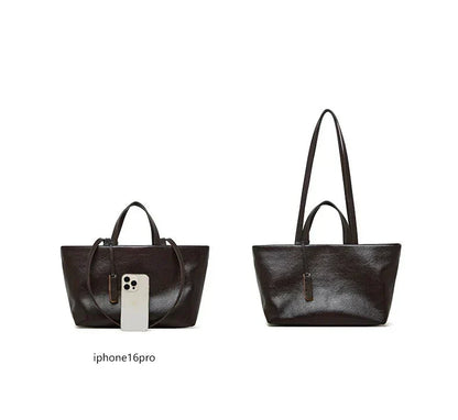 Leather Tote Bag Joana