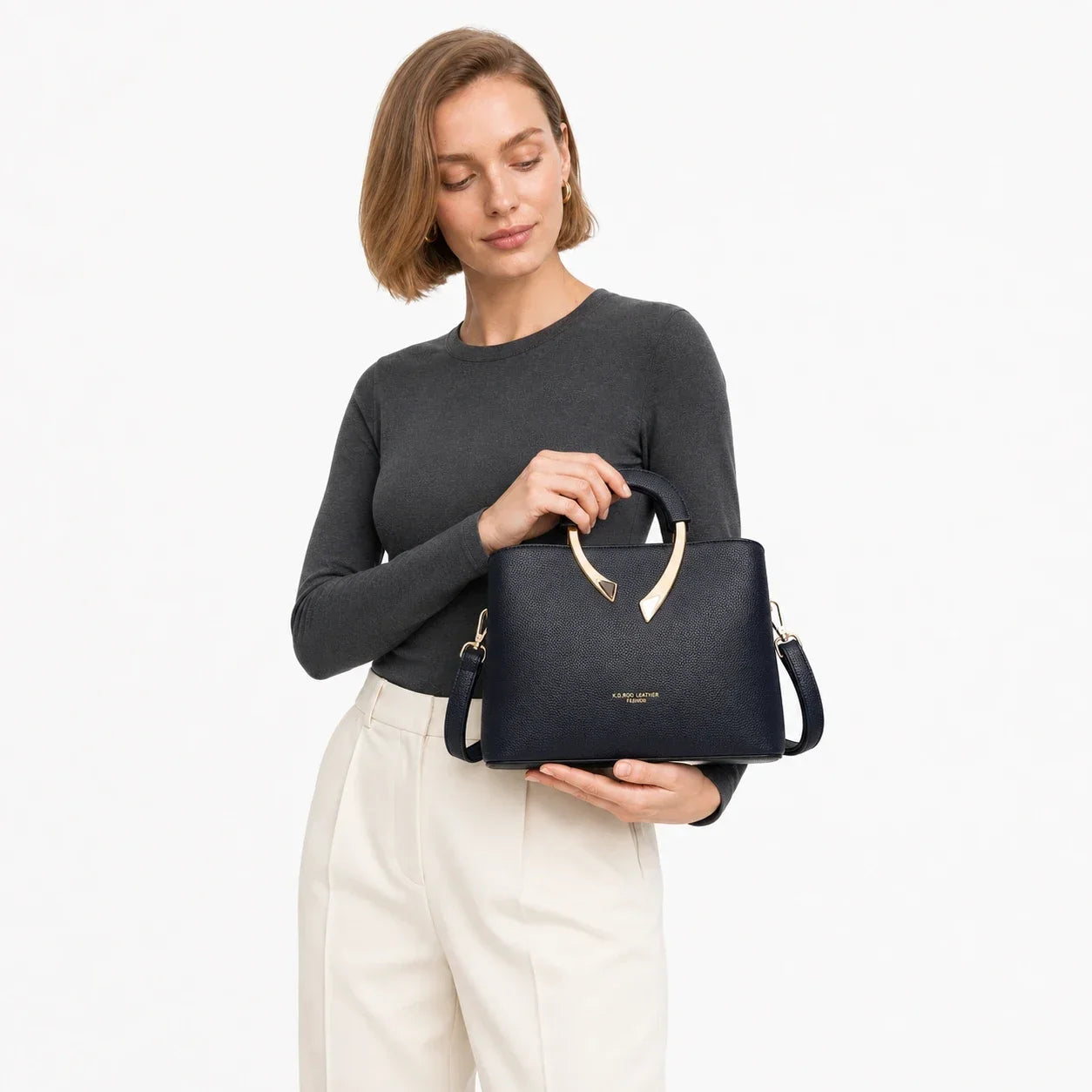 Leather Crossbody Bag - Uiva