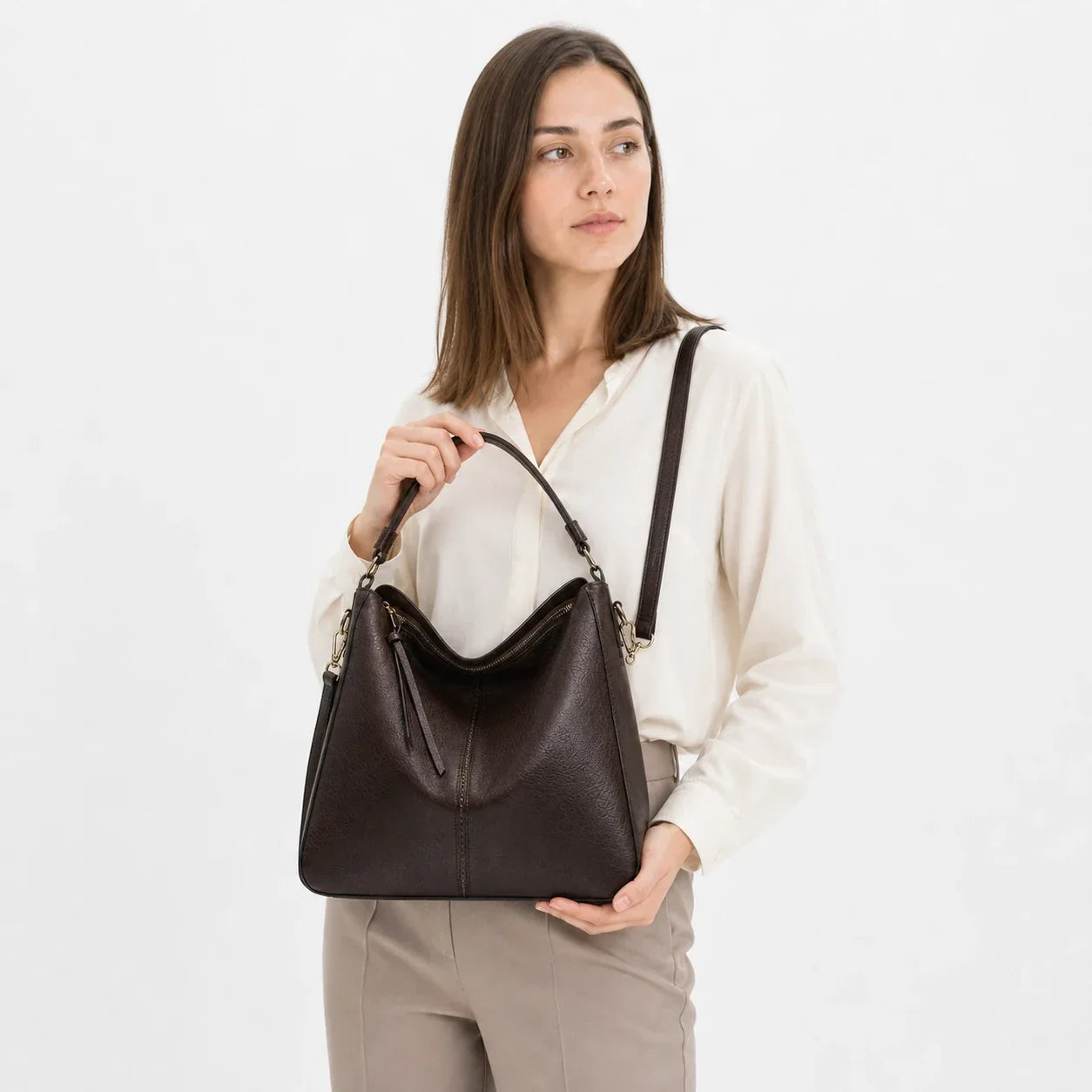 Leather Bag - Mila
