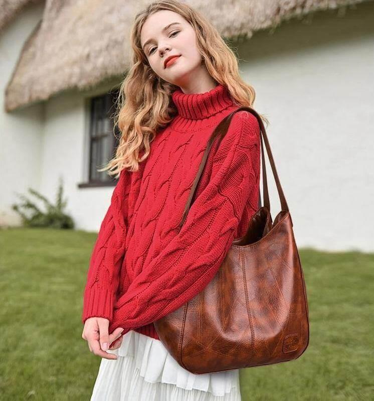 Leather Bag - Zarela