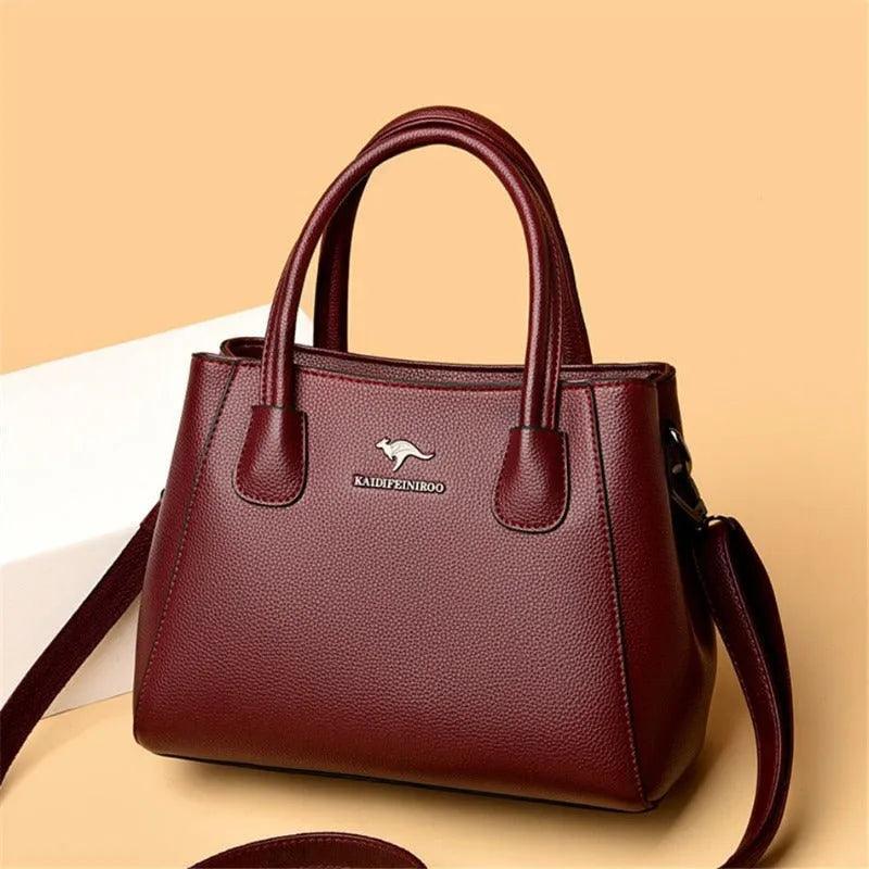 Leather Crossbody Bag - Quality