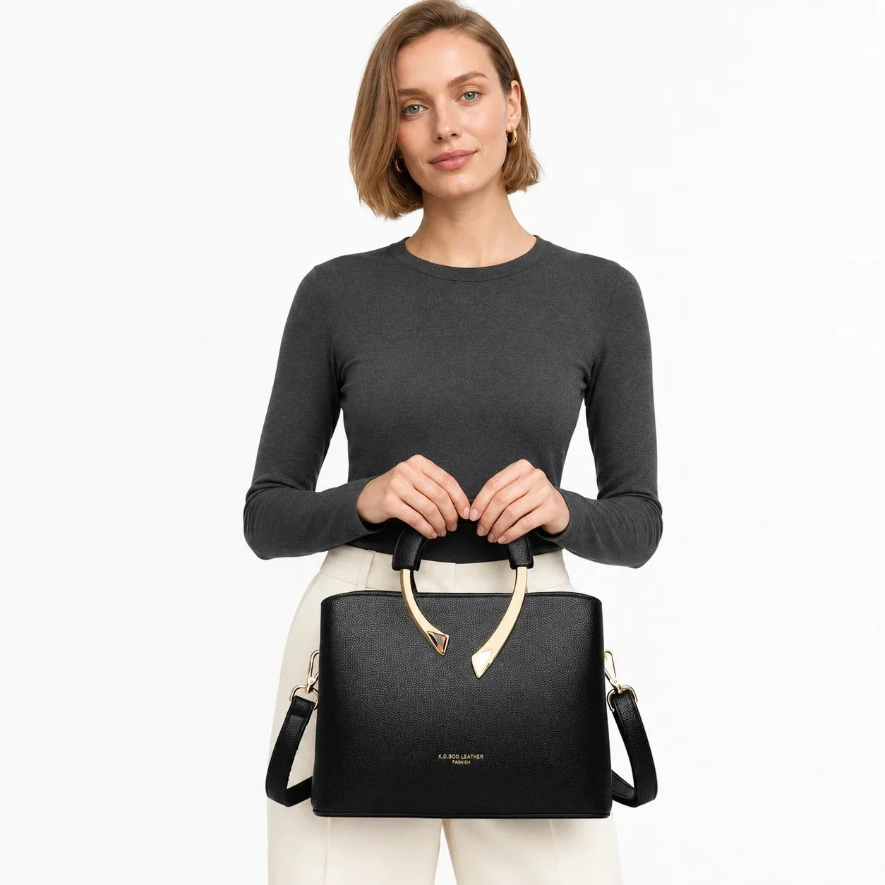 Leather Crossbody Bag - Uiva