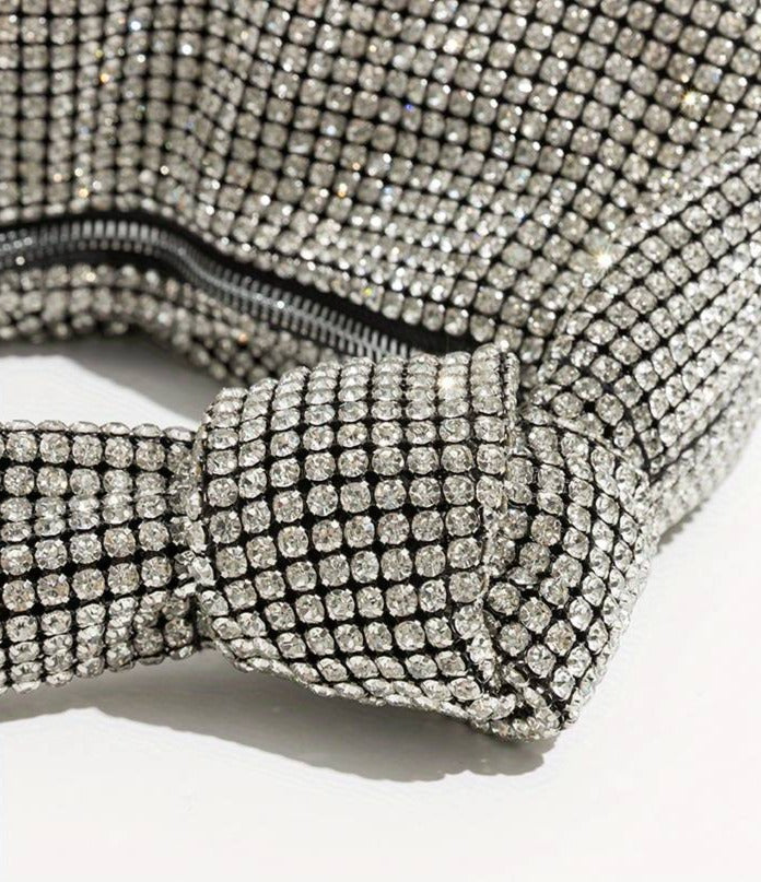 Fabiana Sparkle Baguette Bag