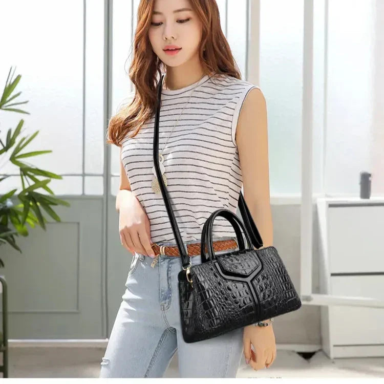 Leather Bag - Crock