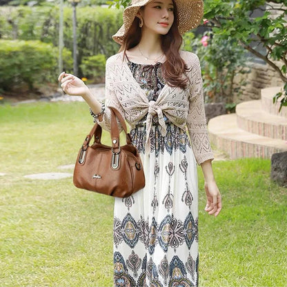Leather Bag - Bianca