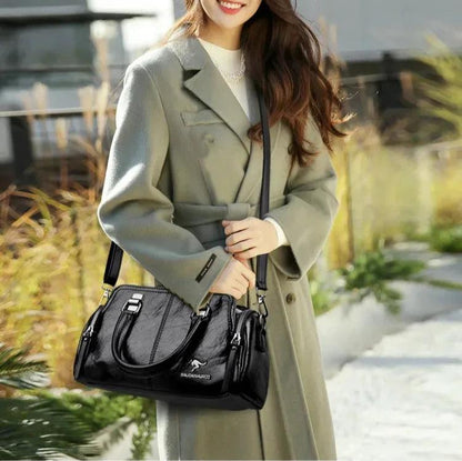 Leather Bag - Jade